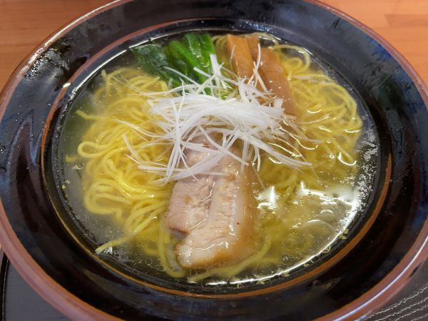 「塩らーめん」@和風ラーメン 味のほうさくの写真