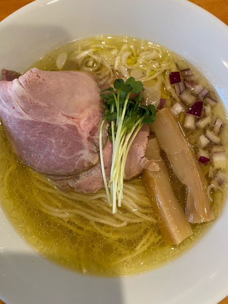 「鶏塩拉麺」@麺屋 心羽の写真