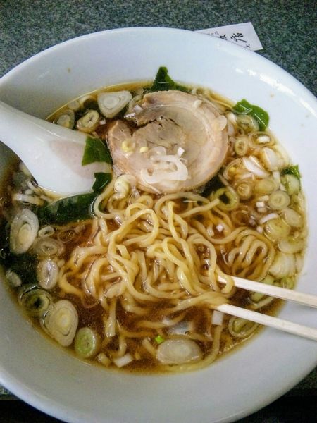 「醤油ラーメン」@来福飯店の写真