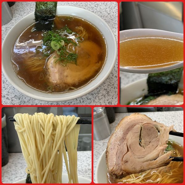 「正油ラーメン¥800」@支那そばや 鶴ヶ峰店の写真