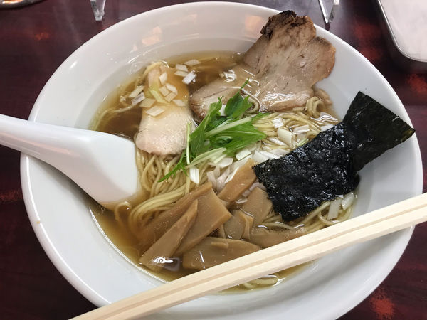 「鶏だしラーメン 醤油【700円】」@明星飯店の写真
