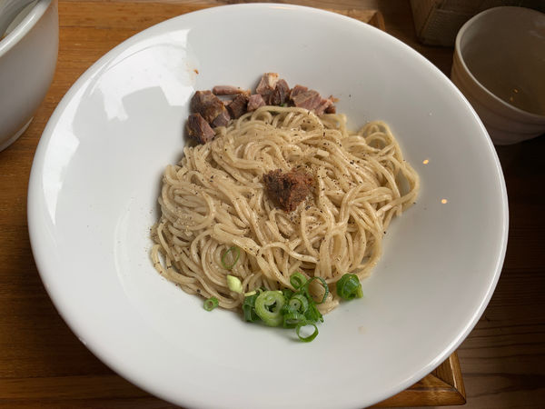 「替え玉　海老油」@中華蕎麦 はざまの写真