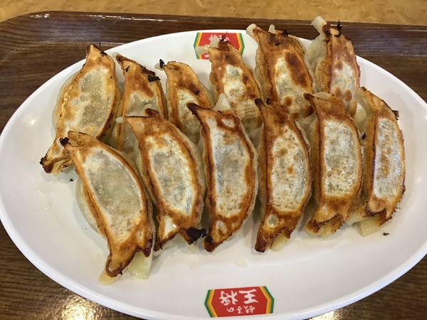 「ニンニクゼロ生姜餃子264円」@餃子の王将 柏松ヶ崎店の写真