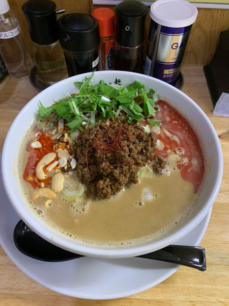 「白えびミルク担々麺」@麺屋 白神の写真