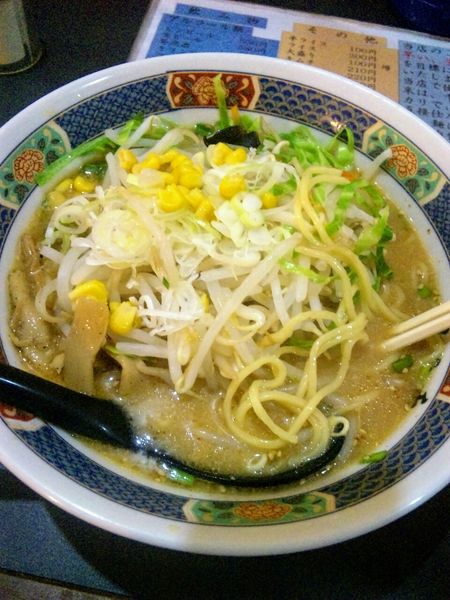 「味噌ラーメン」@ラーメン明日香 勝田台店の写真