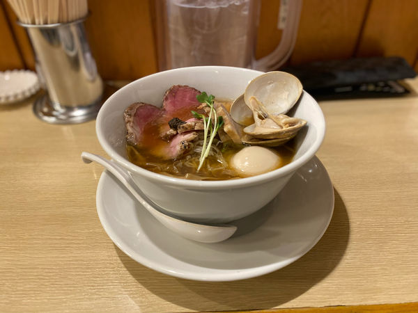 「特製蛤そば(醤油)」@麺屋壱心の写真