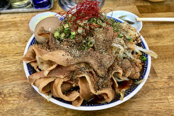 「【限定】丸めブラックPart4＋全増し＋クーポンTP」@中華蕎麦 丸め 東久留米店の写真