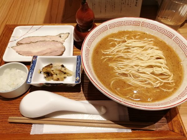 「海老　あまえび　850円」@炭火焼濃厚中華そば 海富道の写真