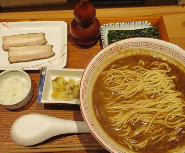 「海老（あまえび）850円」@炭火焼濃厚中華そば 海富道の写真