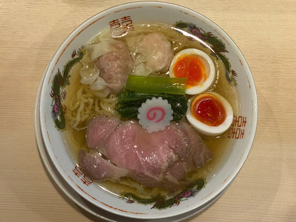 「ちょっとずつワンタン麺」@キング製麺の写真