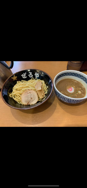 「濃厚魚介つけ麺」@豚骨ラーメン ぜろやの写真