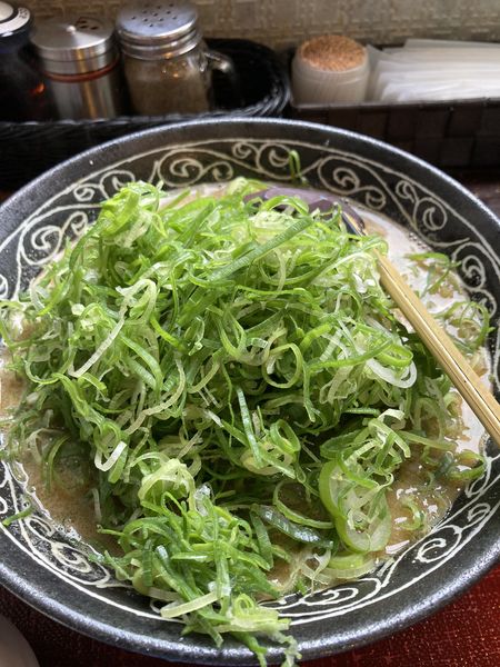 「100ネギ味噌ラーメン¥930」@にんにくラーメン 天洋 大正橋店の写真
