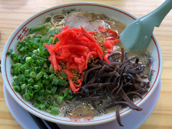 「豚骨+キクラゲ」@てっちゃんの写真