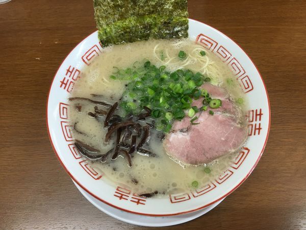 「らーめん 650円」@博多長浜らーめんもりやの写真