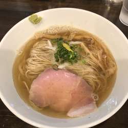 鯵煮干しの塩そば