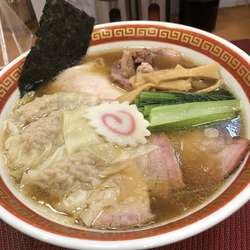 チャーシュー雲呑麺