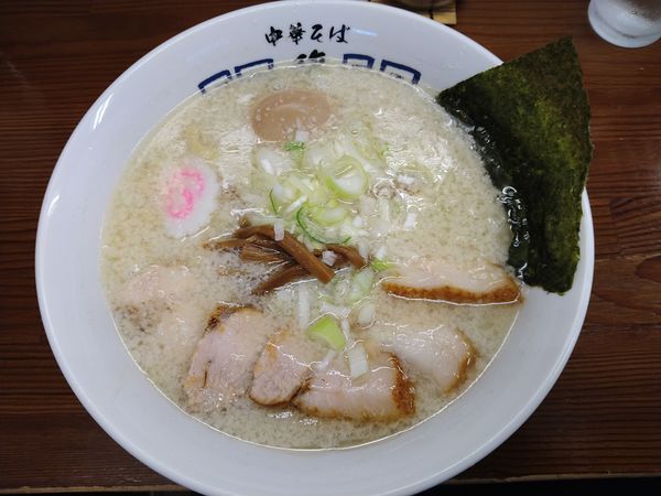 「中華そばこってり（700円）＋味玉（120円）」@中華そば 馥の写真