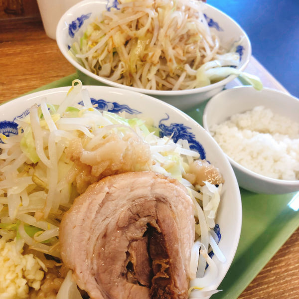「ラーメン　680円　半ライス」@ジャンクガレッジ 太田店の写真