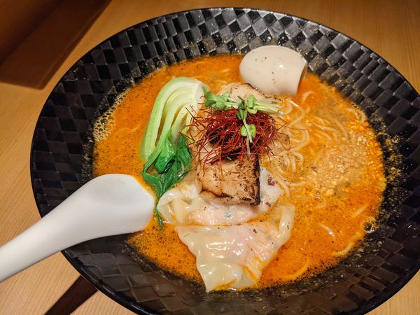 「特製担々麺」@鶏そば 山もとの写真