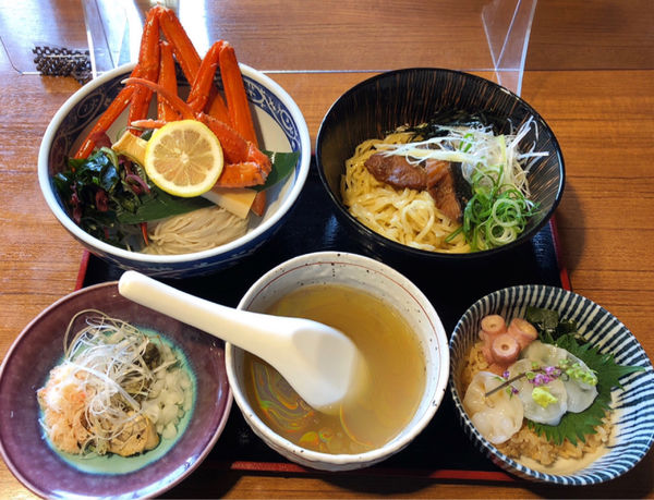 「【限定】うみのそば」@寿製麺よしかわ 川越店の写真