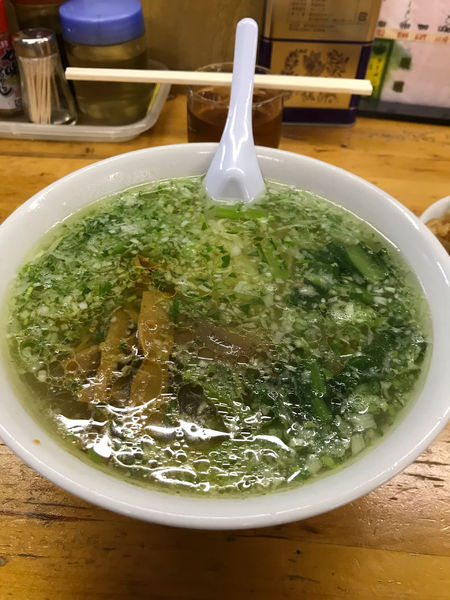 「半パーコー麺（塩、麺硬、別皿）¥1000」@珉珉の写真
