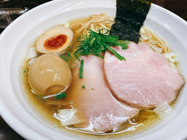 「煮干し鰮 塩」@麺や 睡蓮の写真