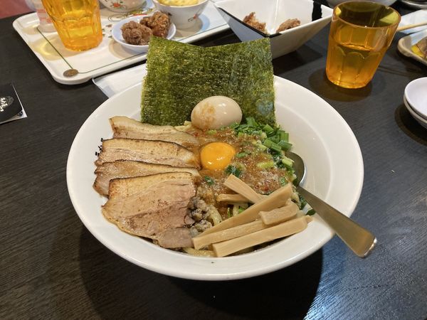 「油そば【ダブル】﻿」@ばーばら 美合店の写真