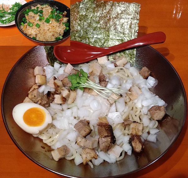 「油そば ￥850」@南相馬へうげもの 入間店の写真