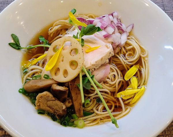 「松茸と水 ￥830」@論露に不二の写真