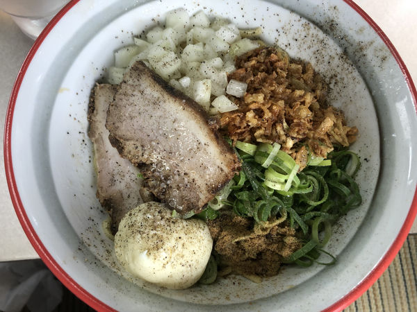 「まぜそば」@横浜家系元町家の写真