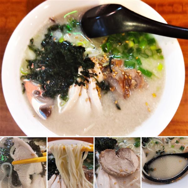 「鶏白湯らーめん　990円」@三富珊瑚の写真