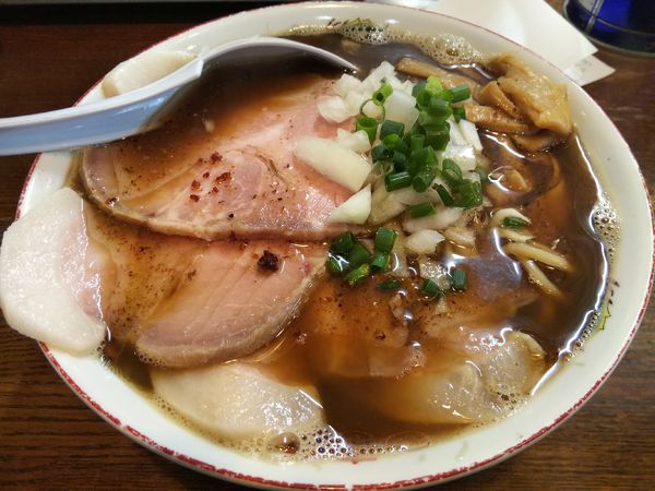 「【限定】コク煮干しちゃあしゅう麺」@らあめん 寸八 総本店の写真