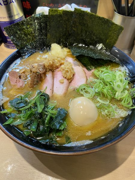 「特製ラーメン　海苔　大盛　固め　多め」@輝道家直系 皇綱家の写真