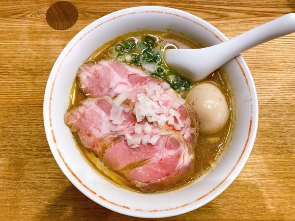 「特製煮干しそば:1,150円」@麺尊 RAGEの写真