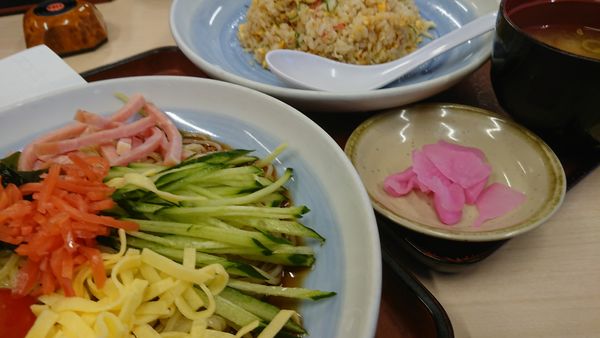 「昭和の冷やし中華」@山田うどん食堂 鶴ヶ島店の写真