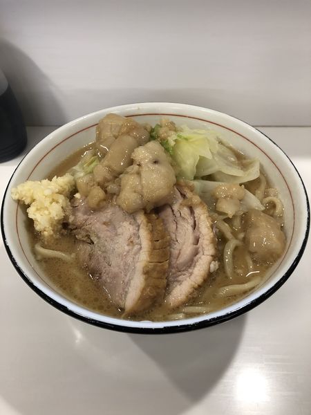 「小ラーメン、ニンニク、アブラ」@ハイパーファットンの写真