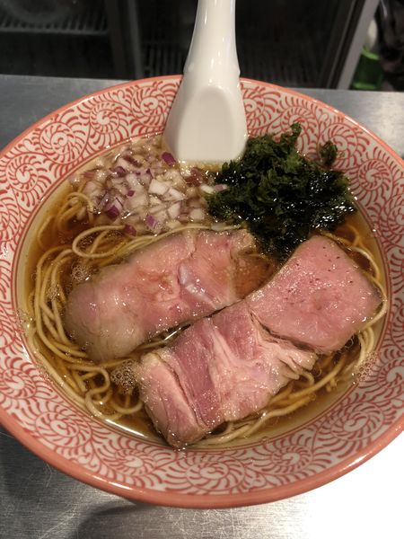 「淡麗煮干(ストレート麺)850円」@麺や べらぼうの写真