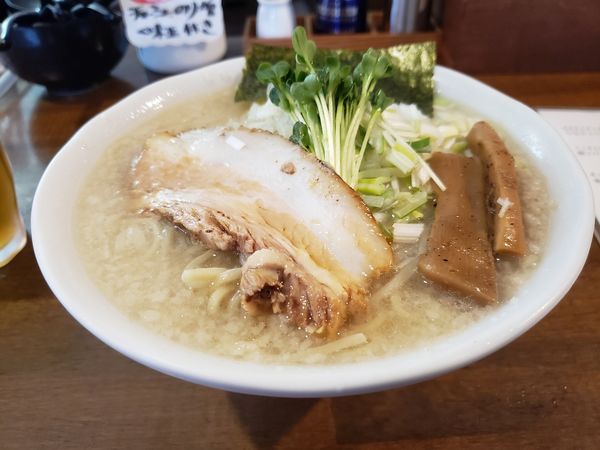 「背脂　塩　300g　脂増し」@ラーメン 和なりの写真