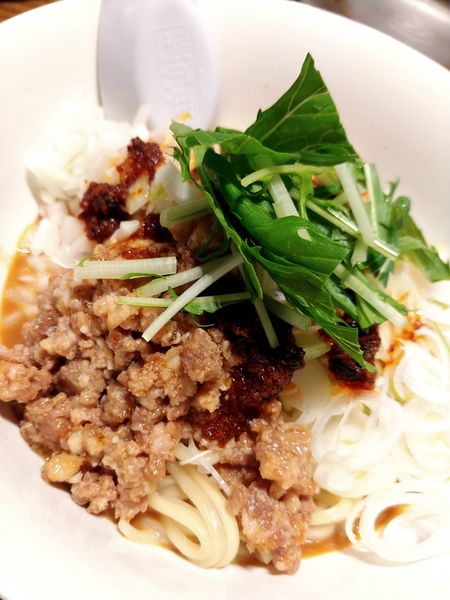 「汁なし坦々麺」@百々福の写真