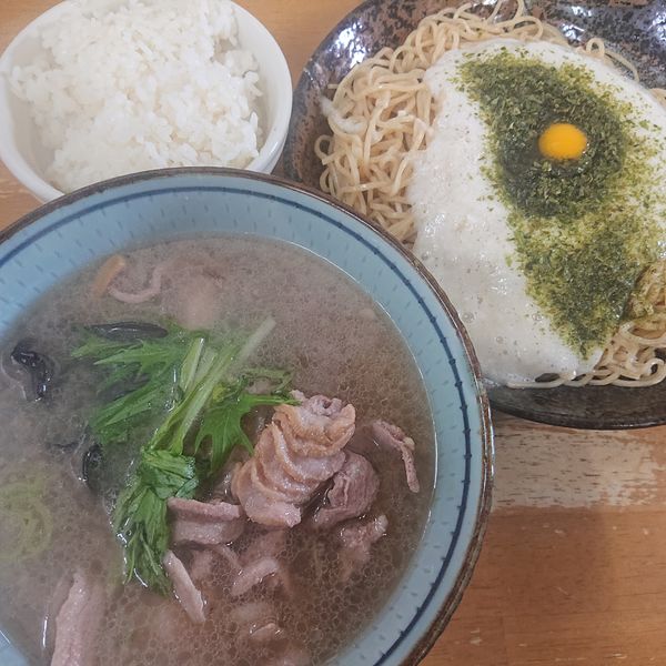 「皐月限定 清湯鴨つけS3000円大盛100円小ライス120円」@MENYA 食い味の道有楽の写真