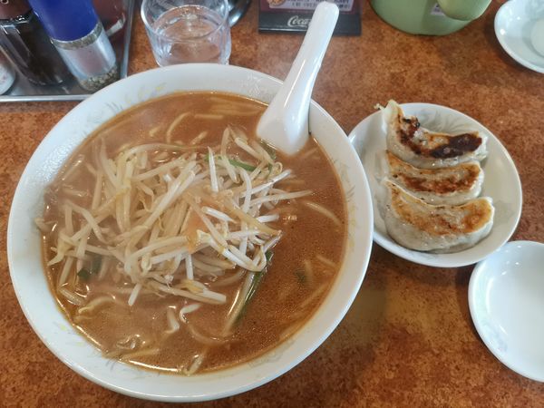 「みそラーメン　670円」@珍來総本店 八潮ドライブイン店の写真