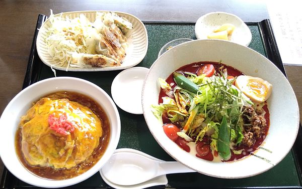 「冷やし担々麺ランチ 1050円＋税」@中國料理 群鳳の写真