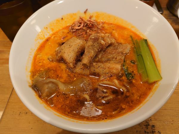 「排骨坦々麺」@担々麺 ほおずきの写真