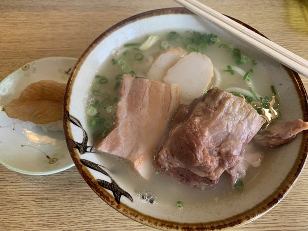 「お得セット 800円」@元祖 大東そばの写真