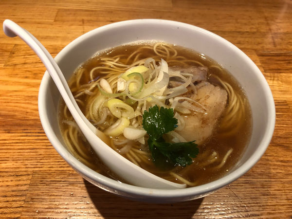 「焼きあご醤油煮干しそば」@煮干し中華そば三四郎の写真