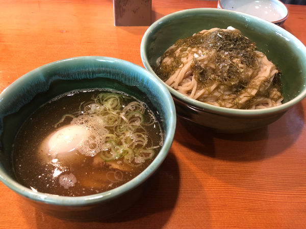 「麺を楽しむつけ麺＋味玉」@鮫麺房 さのすけの写真