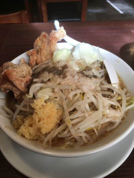 「ガチ盛り麺」@煮干し中華そば 麺屋銀星 井荻店の写真