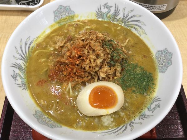 「カレーラーメン(¥800)」@中華そば つけ麺 音七の写真