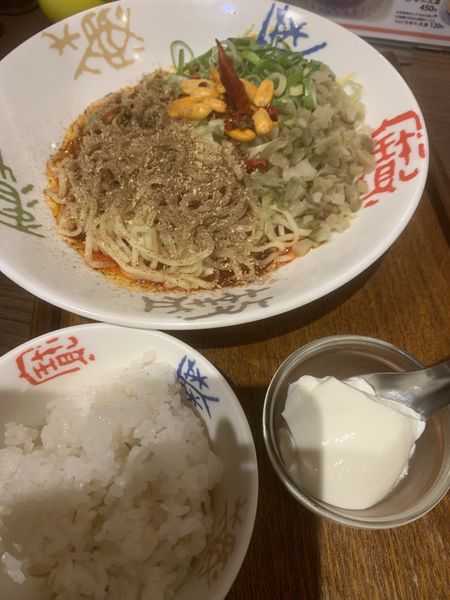 「香家メンズセット」@極上担々麺 香家 みなとみらい東急スクエア店の写真