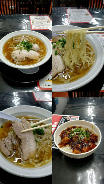 「平日昼限定『佐野らーめん+丼セット(¥900)』」@青竹手打ち佐野らーめん 晴れる屋の写真